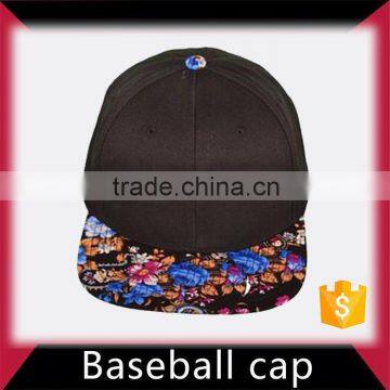 Wholesale softtextile promotion snapback baseball cap hats