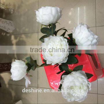 Deshine 5Head Home Artificial Handmade Decoration Ponies Flower ZX1664 photo-2