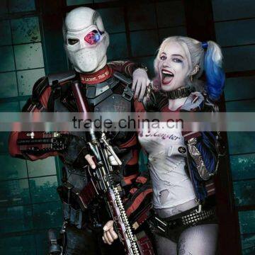 Harley Quinn Costume Harley Leather Jacket Fancy Dress Carnival Costume SC-HK06