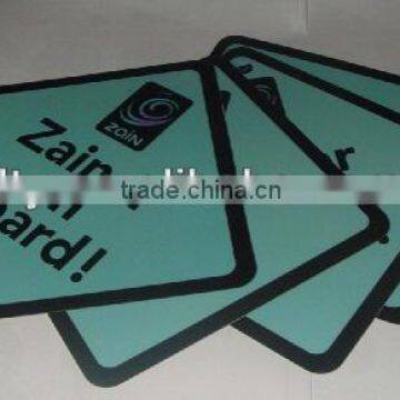 silk screen printing car pvc sign (M-CS021)