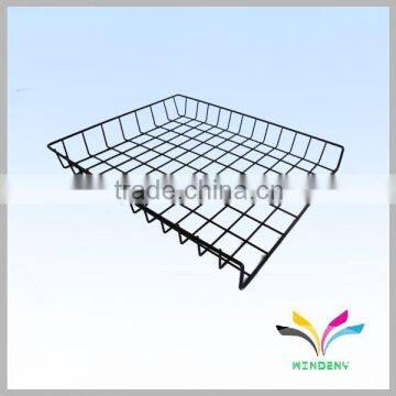 Supermarket used stainless steel wire mesh grid rack