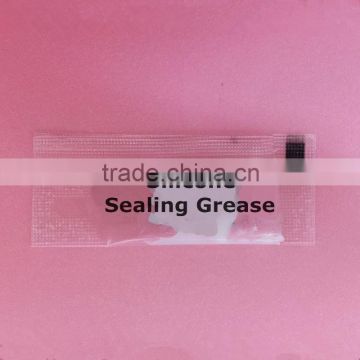 Water resistance silicone sealing grease in plastic packet