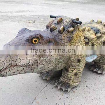 Realistic Ferocious Dinosaur Sculpture For Jurassic Park