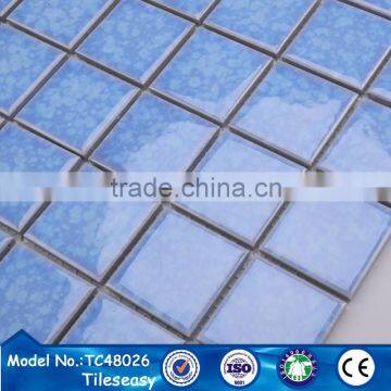 Popular Cheap Gloss Glaze Ceramic Swimming Pool Mosaic Tile photo-4