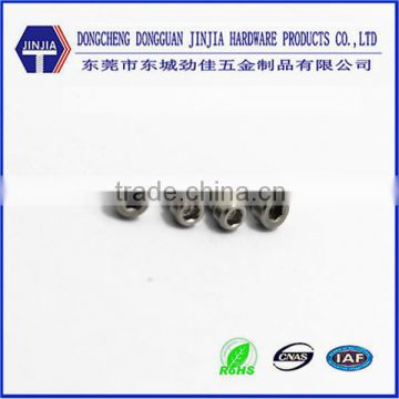 recessed hex head machine screw