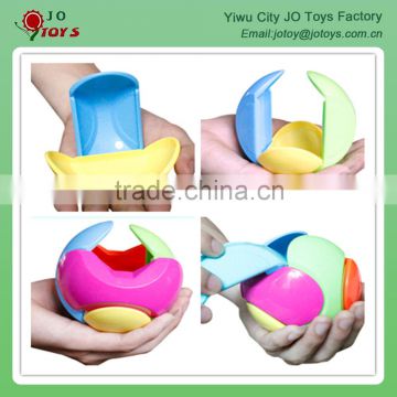 Plastic piggy bank assemble ball education toy