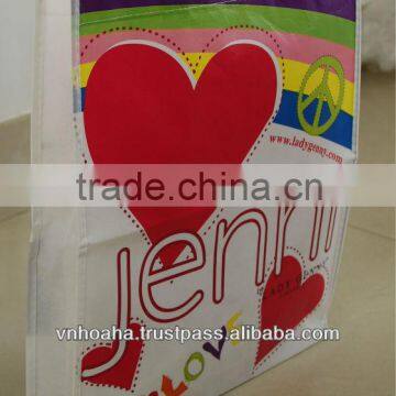 Vietnam recycled pp non woven bag with cheap price