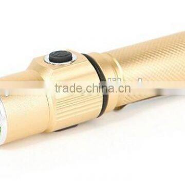 mini luxury gold color LED torch, led mini light torch, mini led torch