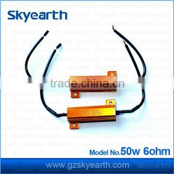 2x Load Resistor 50W 6-Ohm Fix LED Hyper Flash Fast Blink Turn Signal OBC Sales Quality Choice photo-2