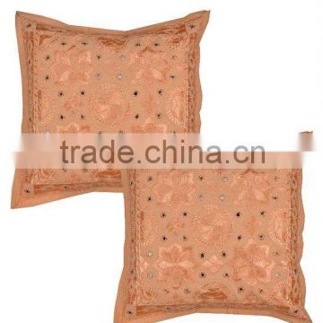 Traditional Indian Handwork Embriodery Cushion Covers with beautiful mirrorwork