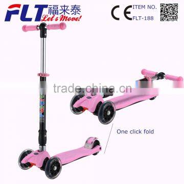 Original manufacturer best stunt foldable 4 wheel micro scooter, kick scooter