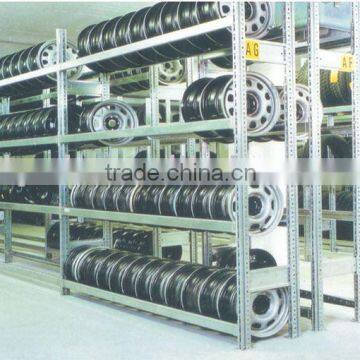 perfect tyre rack autoshop display shelf