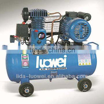 Bellt driven one stage mobile piston air compressor Z-0.036/8