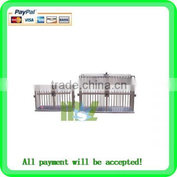 Cheap stainless steel pet cage, dog cage MSLVC04