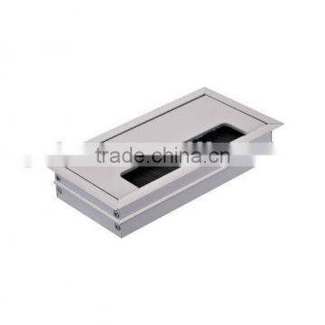 aluminum hole cover wire cover cable cover wire box for desk