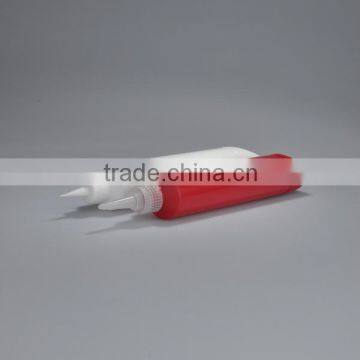 Empty tube small round plastic containers for lubricants