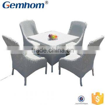 Grey Round Rattan Chair Outdoor Chair Wicker Chair Set