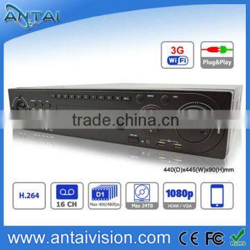 High profile compression standalone dvr h 264 DVR