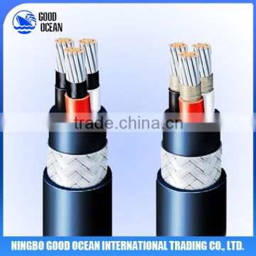 BV certificate EPR insulation PVC outer sheath Marine Electrical Control Cable