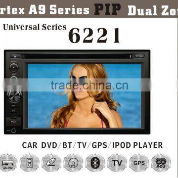 6221 6.2inch HD 1080P BT TV GPS IPOD in dash car dvd gps