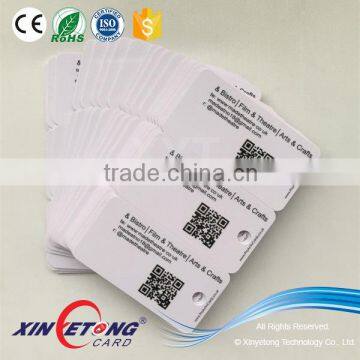 Printed Plastic Customized Keychain Combo PVC Cards With Qrcode photo-6