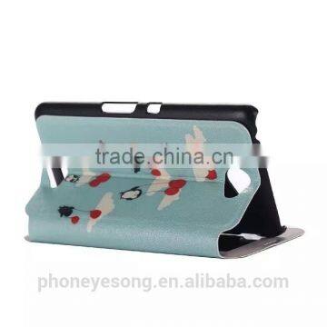 PU Plastic Printed Back Cell Phone Case For SONY E4 photo-6