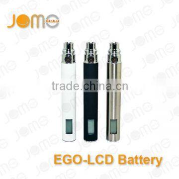 2013 manufacturer price e cigarette variable voltage battery ego lcd hot sale in the USA market