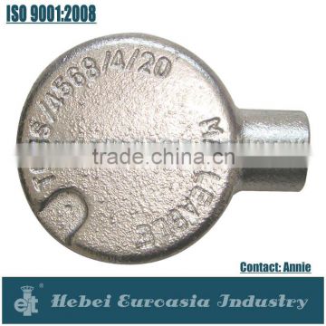 Electric Galvanized Malleable Iron Conduit Fitting Circular Box one way type