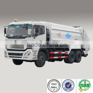 Sweep blade compression garbage truck