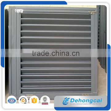 Factory Direct Sale Customized Outdoor Extruded Aluminium Louver Window