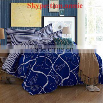 Bedding bedding set emoji bedding sets Bedding set with rune blue color bedding 4pcs