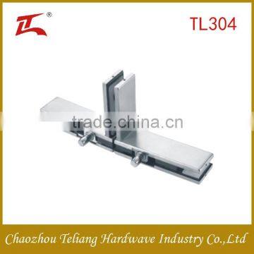 glass door clamps patch fitting