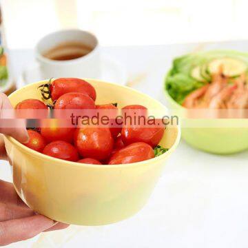 colorful plastic salad bowl food storage mixing bowl soup bowl lunch box