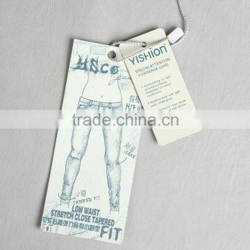Custom Direct Factory Made Hangtag for Girls' Contoured-fit Jeans photo-3