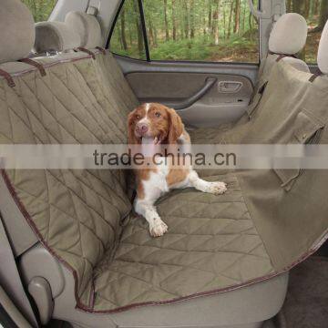 quilted deluxe pet bench car seat cover