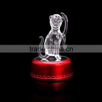 Chinese zodiac monkey crystal crafts for gift crafts stocks frgurine