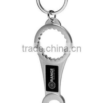 Personalized Double Bottle Opener Metal Keychains