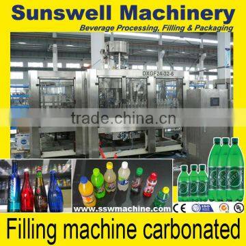 Automatic Carbonated Drink Bottled Filling Plant