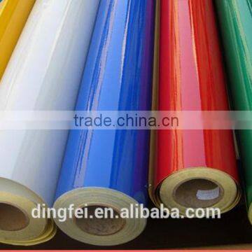 Micro prismatic advertisement EN 12899 PVC sheeting reflective