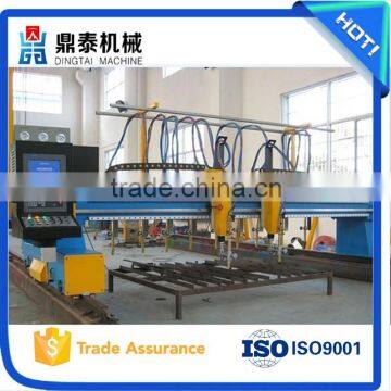 Automatic sliding H beam steel cutting machine, steel flame cutting machine