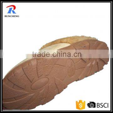 Kahki Soft Warm Home Man Slipper photo-3