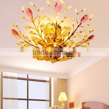 Stunning Flower Crystal Ceiling Light