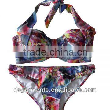 sublimation digital print bikini swimwear