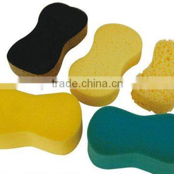 Cleaning sponge for kitchen, bath and car