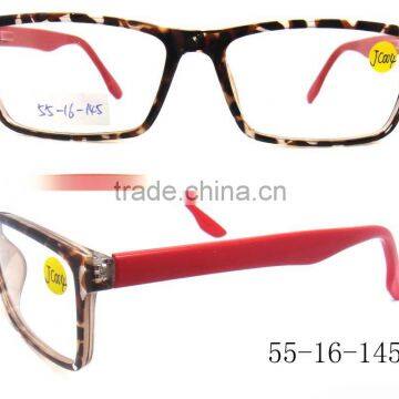 Hot sell women men CP plastic optical frame with spring hinge