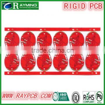 Rigid red PCB with 12 layer