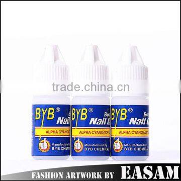 Hot wholesale 3g BYB nail glue