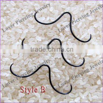 Septum Mustache Design [SJ-087]