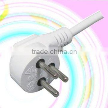 Israel standard three pin power plug