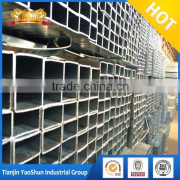 30*30mm welded pre galvanized square steel pipe/ galvanized tube